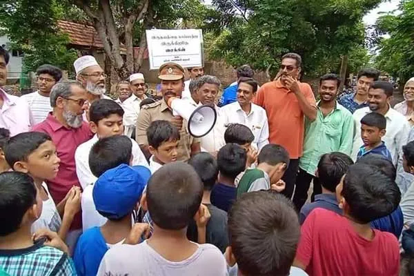 awareness program in chidmabaram 